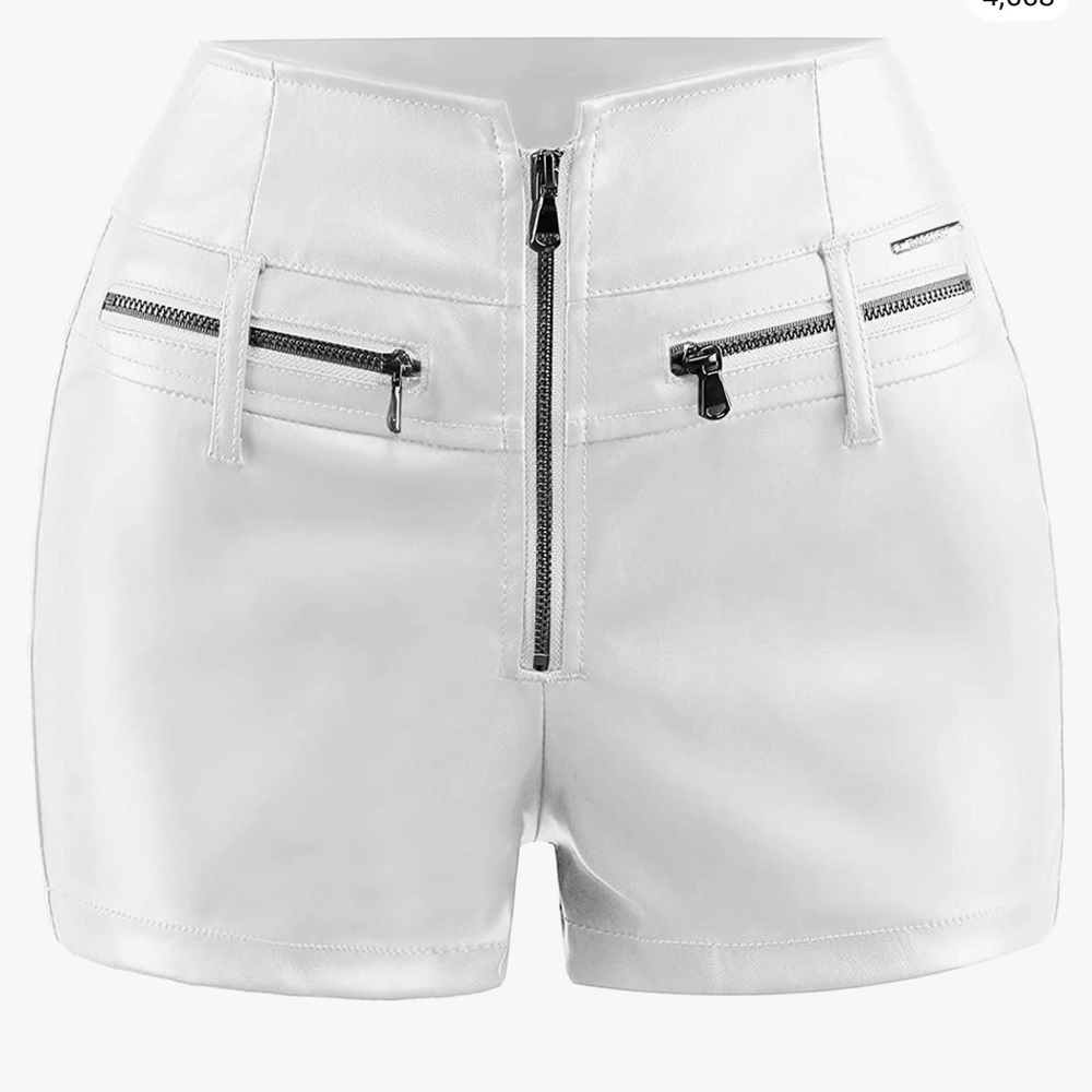 Pleather Shorts